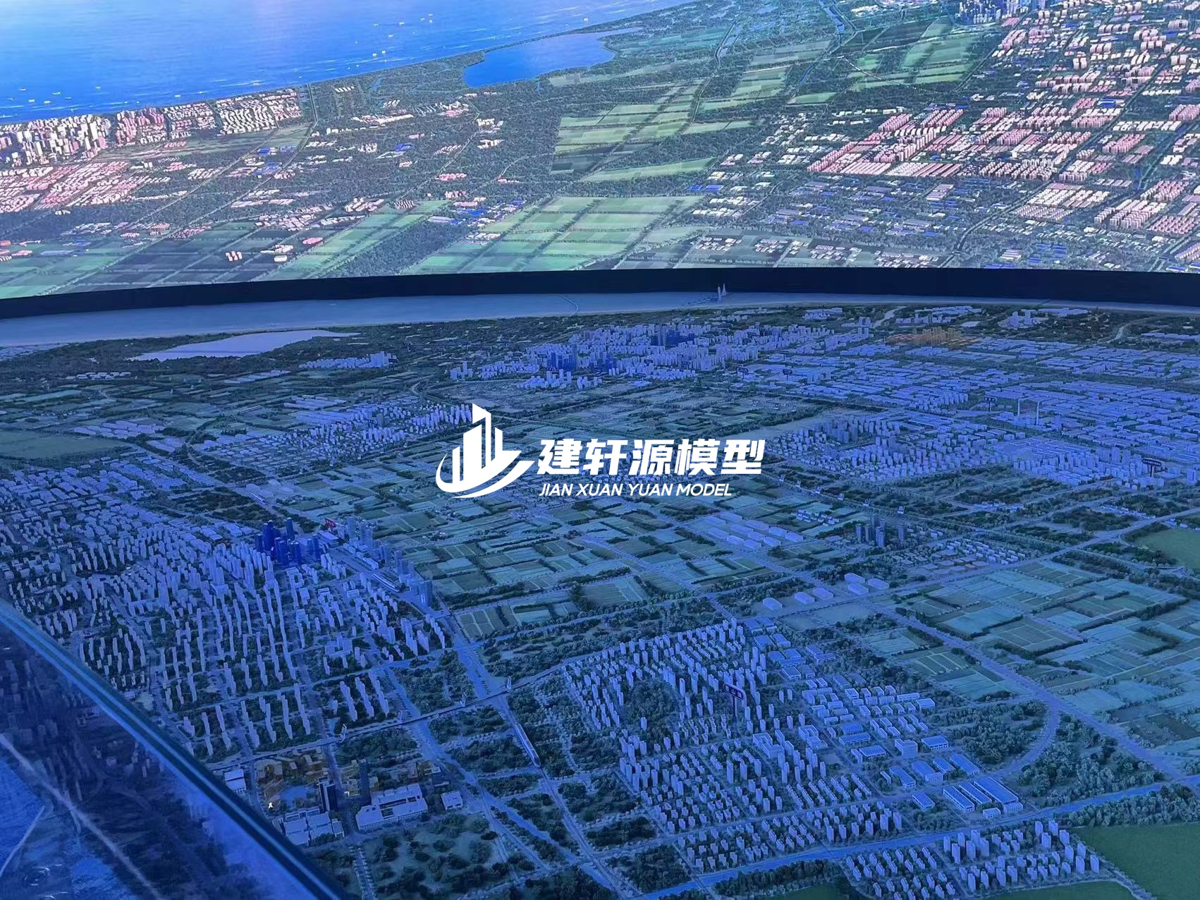 双鸭山城市规划模型制作