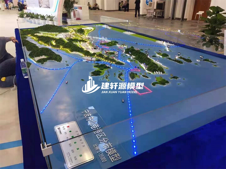 双鸭山地形地貌模型