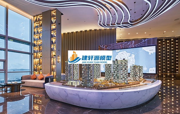 双鸭山中骏-天禧沙盘模型